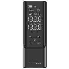 Proove Elektrisk Cykelpumpe med Kompressor - 120W, 2500mAh - Sort