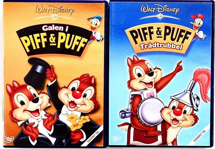 PIFF & PUFF - GALEN I PIFF & PUFF & TRÄDTRUBBEL DVD
