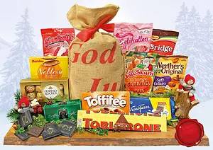 Julsäck Matts Favoriter God Jul jutesäck