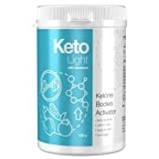 Keto Light 120Gr Original New Formel - Proteinprodukter för khetogen diet 120 g, KetoLight Shake Vegan, Pulver, Kokos smak