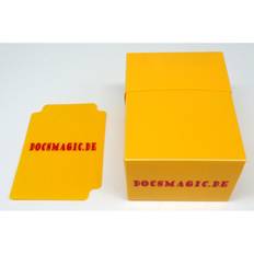 Docsmagic.de Deck Box Full + 100 Double Mat Yellow Sleeves Standard...