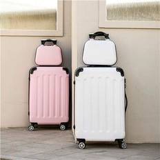 1pc Suitcase Cover Luggage 24-Inch Spinner Trolley Box,Unisex Sturdy Travel Case With Password Lock, High Capacity Travel Suitcase Suitcases Suit Case - Blue - 20 inch,24 inch