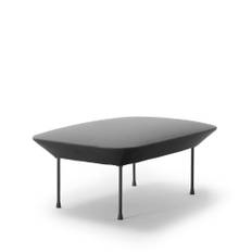 Muuto Oslo pouf Steelcut 180-Dark grey - Grå