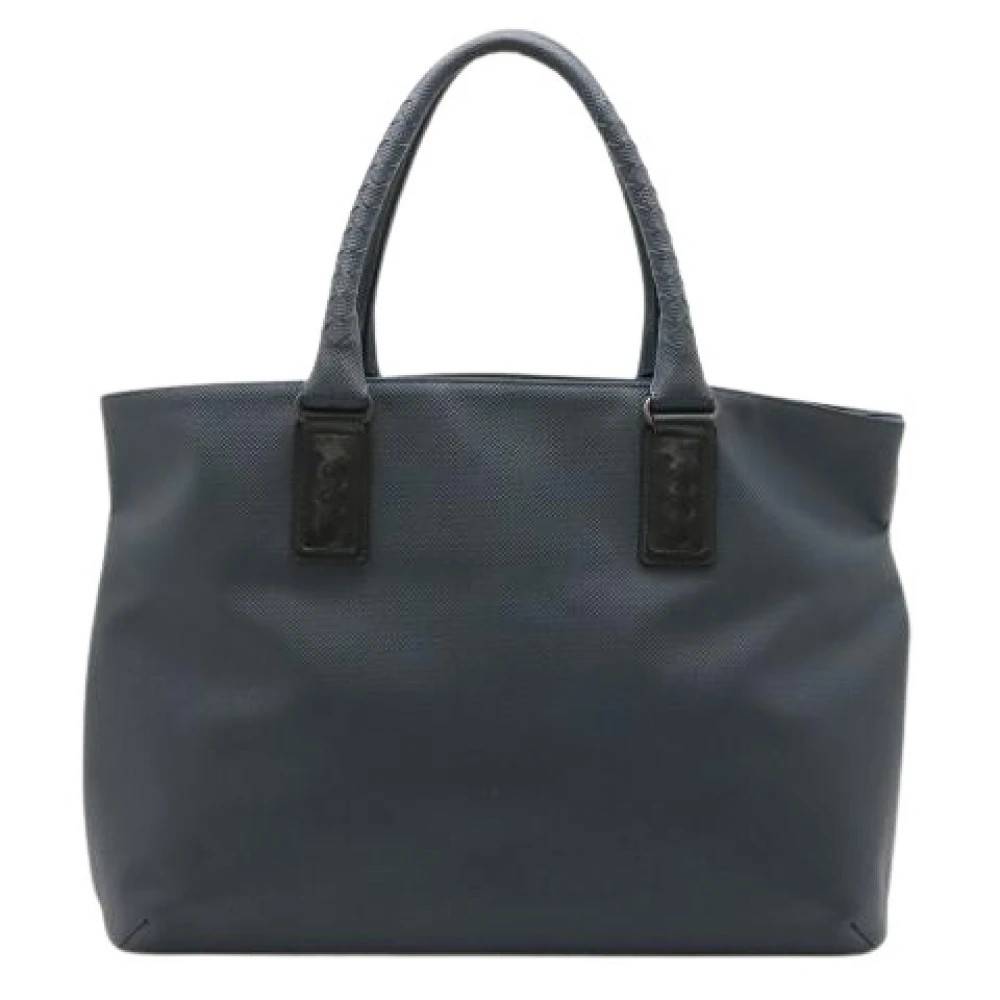 Bottega Veneta Vintage Pre-owned Vintage Tote Bag - Vintage - Dame - Blå - ONE SIZE - Uld