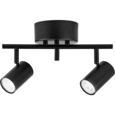 HEMSE Tak spotlight (2st) metall svart E113340