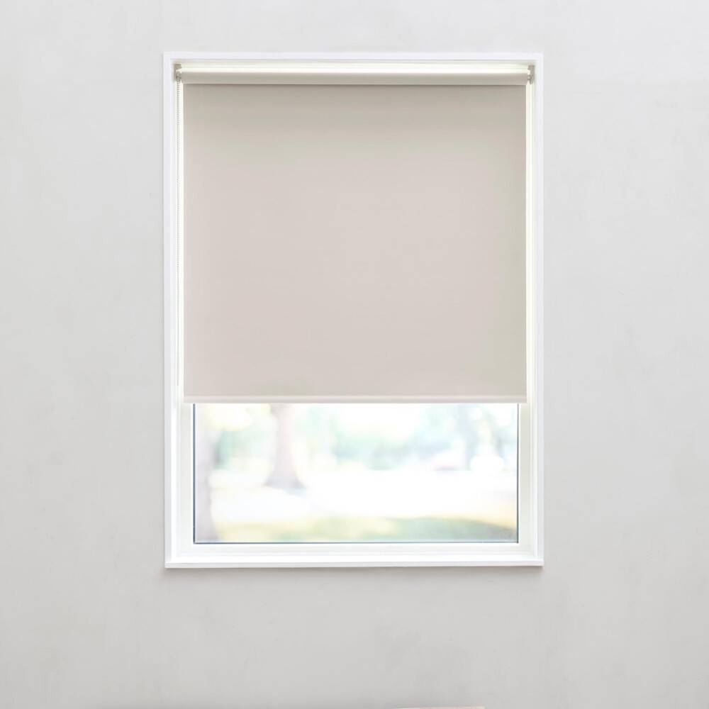 Debel Vida rullegardin creme mørklægning 120x150 cm