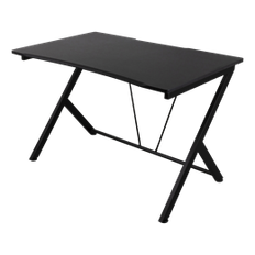 Gaming bord - PVC, headset holder, Sort (116x75x75cm)