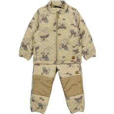 Mikk-Line Thermal+ Set AOP Str 116 - Kelp Termojakker Polyester hos Magasin
