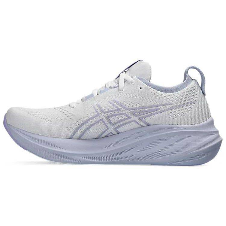 ASICS Gel Nimbus 26 Vit Fresh Air Dam Sneakers Lila 1012B601-100 37.5.