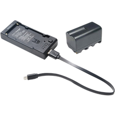 Nanlite Battery 4500mah NP-F w/CN-58 charger Kit