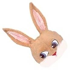 Abaodam Kanin Plysch Mask Påsk Plysch Mask Påsk Cosplay Mask Party Mask Scen Rekvisita Kanin Plysch Mask Kanin Mask Party Prestanda Rekvisita Kanin Mask Plysch Kanin Mask Scen Mask