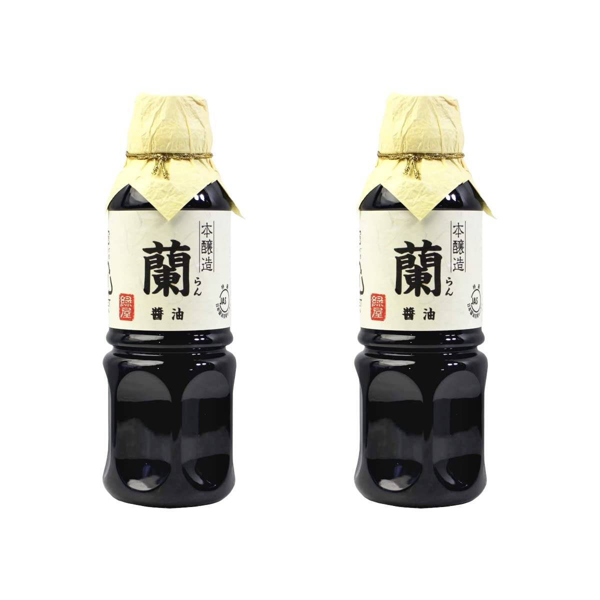Midoriya Honten Ikki Soy Sauce, Ran Koikuchi, 300ml x 2 bottles