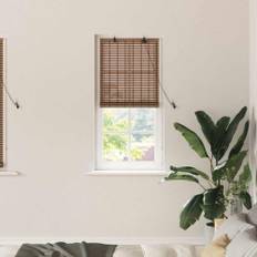 Fönsterpersienner & Gardiner Brun 60 x 160 cm Bambu