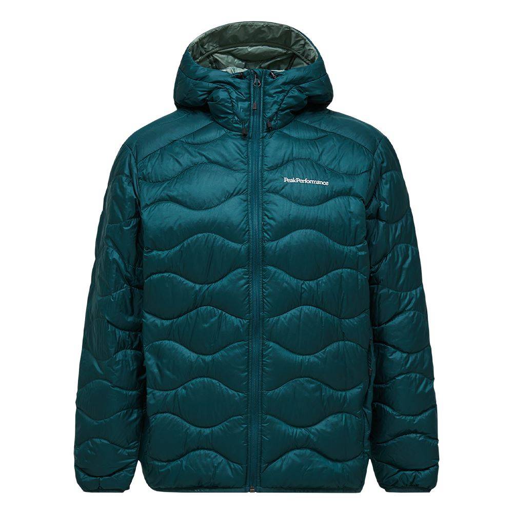 Helium Down Hood Jacket Herr, S, PONDEROSA PINE