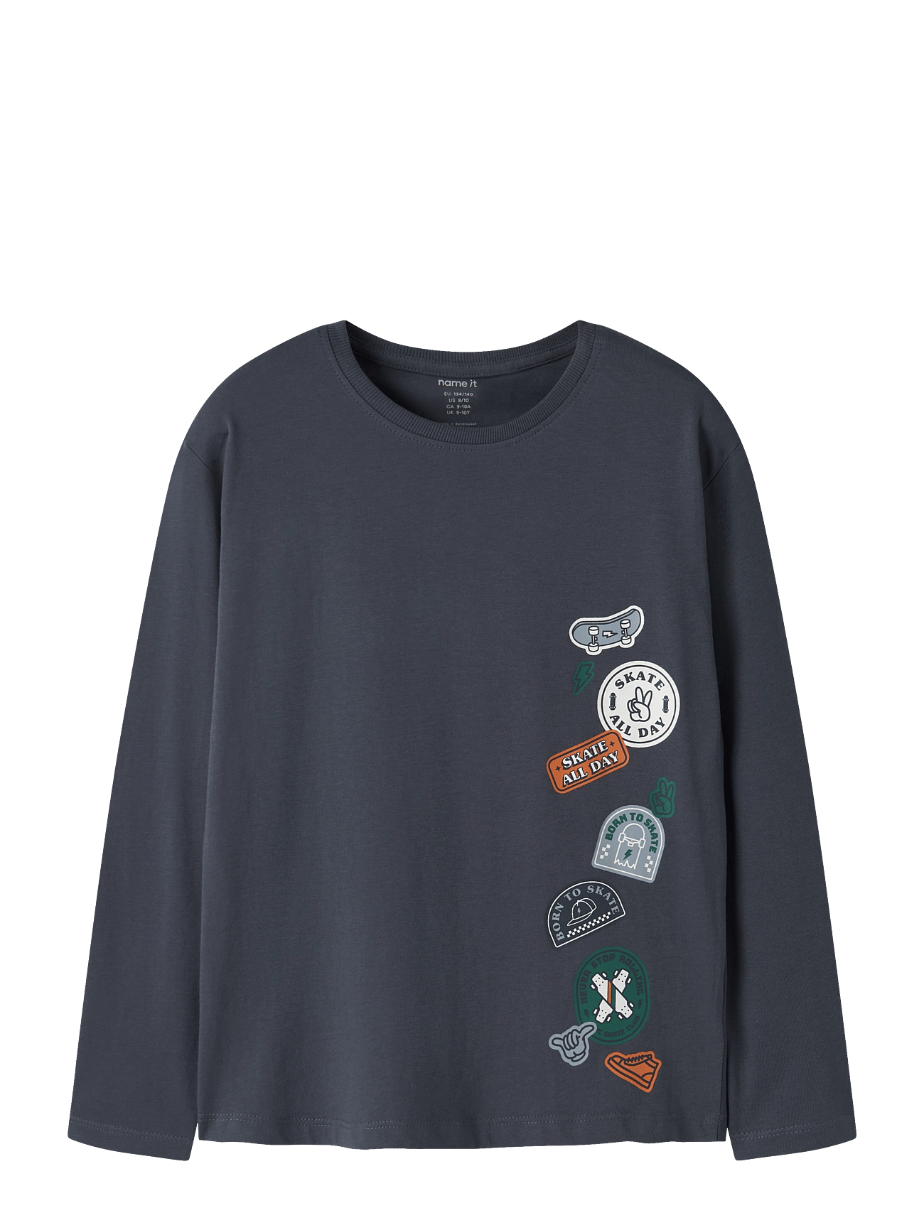 NAME IT Nkmvagno Ls Loose Top | Navy | 134-140