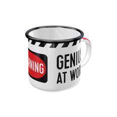 Emaljmugg - Genius at Work