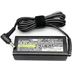 65 W AC-adapterladdare kompatibel med Sony VAIO VGP-AC19V43/VGP-AC19V44 VGP-AC19V48 VGP-AC19V49 VGP-AC19V63 bärbar datorströmkabel