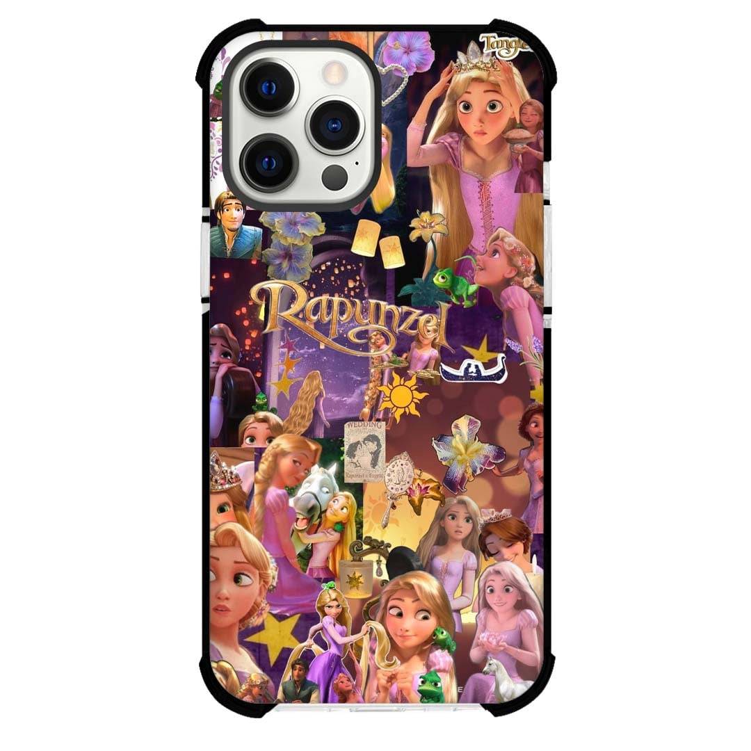 Rapunzel Phone Case For iPhone Samsung Galaxy Pixel OnePlus Vivo Xiaomi Asus Sony Motorola Nokia - Rapunzel Tangled Character Collage Poster.