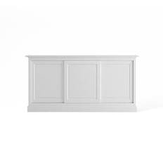 Marthas skänk classic white - Vit (B: 180 x H: 90 x D: 45 cm)
