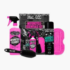 Muc-Off Essentials Kit, MC Rengøringskit inkl. svamp og børste.