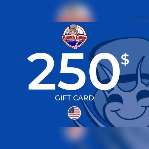 Bubba Gump Shrimp Co. Gift Card 250 USD Key - UNITED STATES.