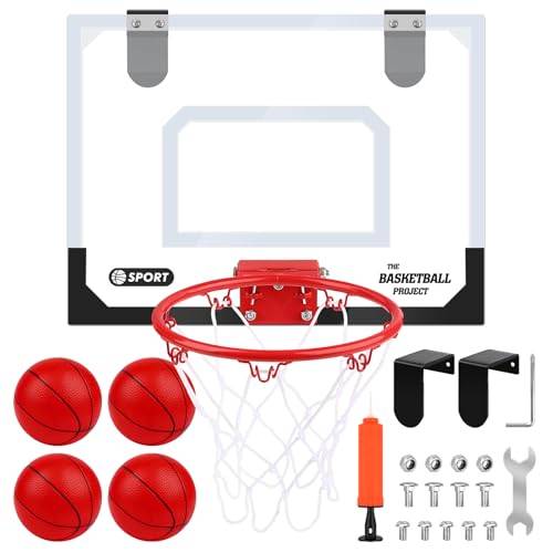 Dreamon mini basketbåge barn, inomhus basket set för rum med boll