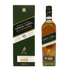 Johnnie Walker Green Label, Blended Scotch Whisky, in edler Geschenkverpackung, 43% vol, 700ml Einzelflasche