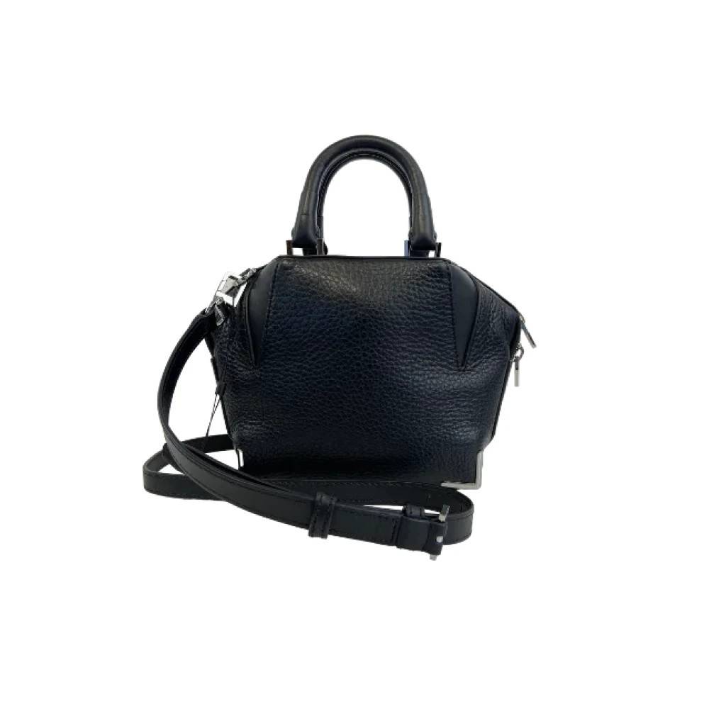 Alexander Wang Pre-owned Pre-owned Laeder skuldertasker - Vintage - Dame - Sort - ONE SIZE - Uld