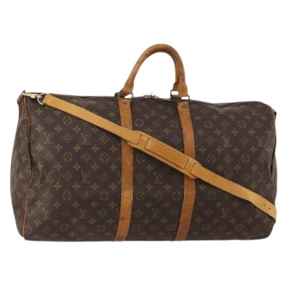 Louis Vuitton Vintage Pre-owned Boston Bag - Vintage - Dame - Brun - ONE SIZE - Uld