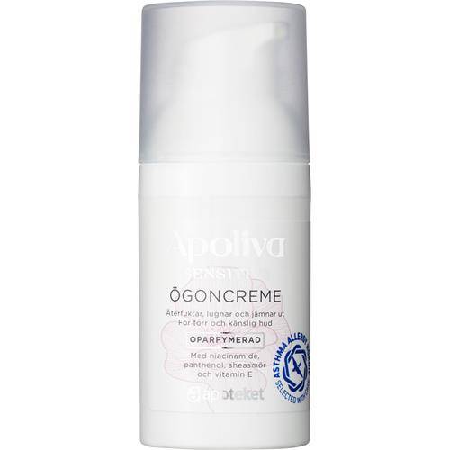 Apoliva Sensitive Ögoncreme, 30 ml