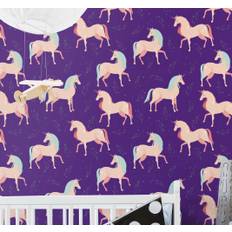 Tapet elegant unicorn barn tapet