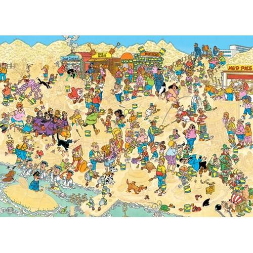 1000 bitar - Sand Sculptures