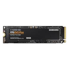 Samsung 970 EVO Plus NVMe M.2 SSD, 500 GB, PCIe 3.0, 3.500 MB/s Lesen, 3.200 MB/s Schreiben, Interne SSD für Gaming und Grafikbearbeitung, MZ-V7S500BW