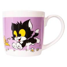 Bamse Mugg Katten Jansson & Husmusen (Lila)