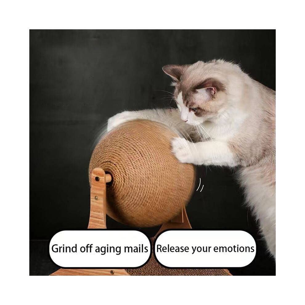Wheel Cat Scratching Board Cat Scratching Wear-Resistant Claw Sharpener Entertainment Cat Toys