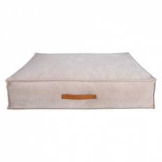 Basic WellB Ortopedisk Tjock Hundmadrass Beige 90 x 60 x 20 cm