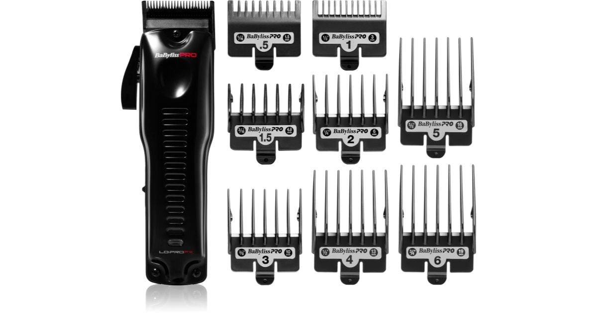Babyliss "4artist" lo-pro fx ny svart hårklippare