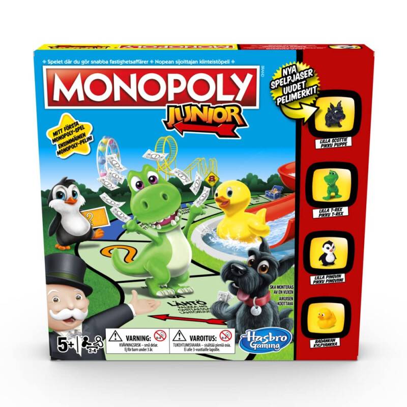 Monopoly Junior Game - SWE / FIN
