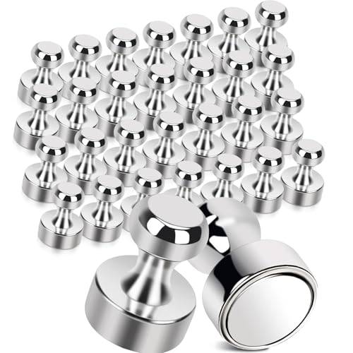 Neodym Magnete - 28 Stück, 12 mm x 16 mm, Mini Magnete für Whiteboard, Kühlschrank, Pinnwand, Stecktafel, Büro