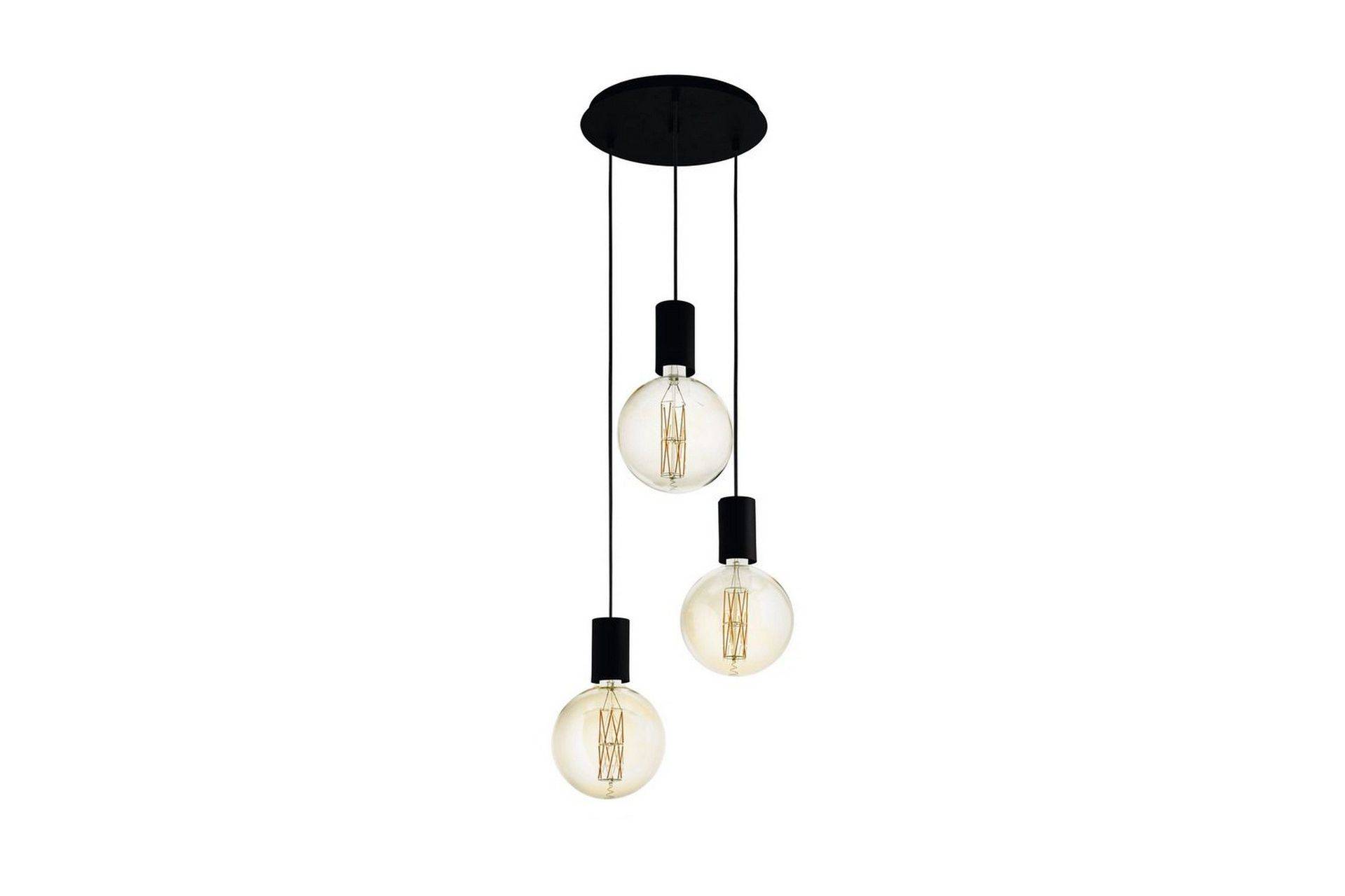 Eglo Takpendel Eglo Pozueta Rund - Svart Kökslampa & pendellampa
