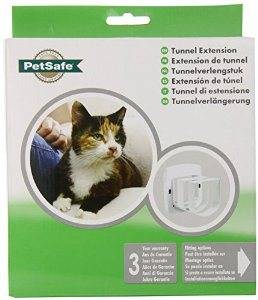 Tunnelförlängning Vit Staywell kattlucka 310