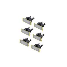 6-bladet kompatibelt Philips Oneblade skægtrimmerhoved Qp210 Qp220 Qp230 Qp2520 Qp2530 Qp2527 Qp2533 Qp2630 Qp6520 (2024) 6 stykker