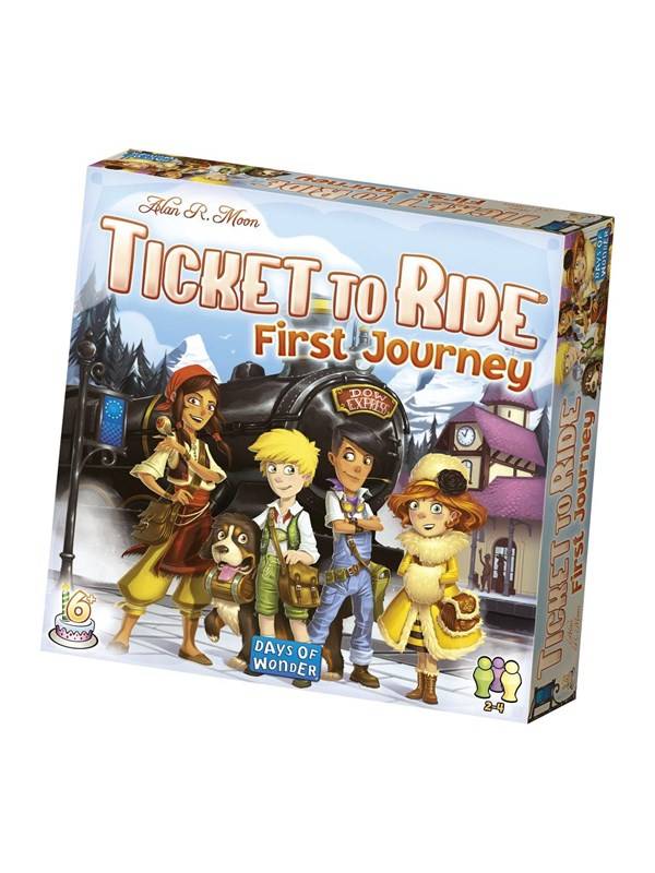 Days of Wonder Ticket to Ride: Første Rejse (Nordisk)
