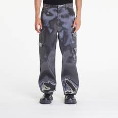 Byxor HELIOT EMIL Liquid Metal Cargo Pants Metalic 48