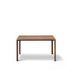 Fredericia Furniture - Piloti Table, 75 x 75 cm, Rökt ek - Soffbord - Hugo Passos