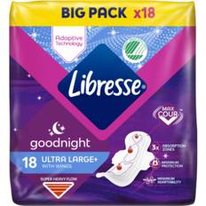 Libresse Goodnight Ultra Large bindor 18 st