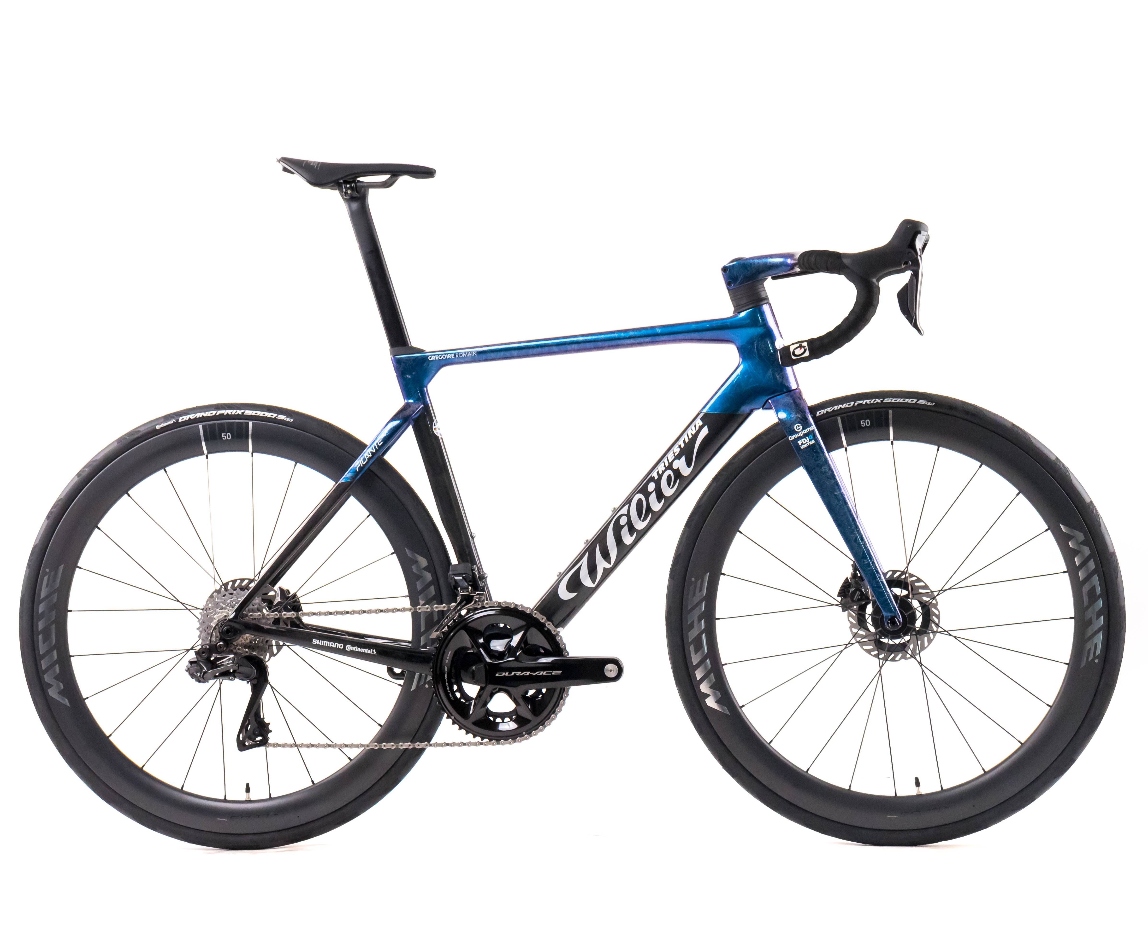 Wilier Filante SLR TdF Limited 2025 Team Groupama-FDJ Martin Guyonett size S Shimano Dura-Ace R9270 Di2 2x12sp - Bikeroom / S / Blue/Black