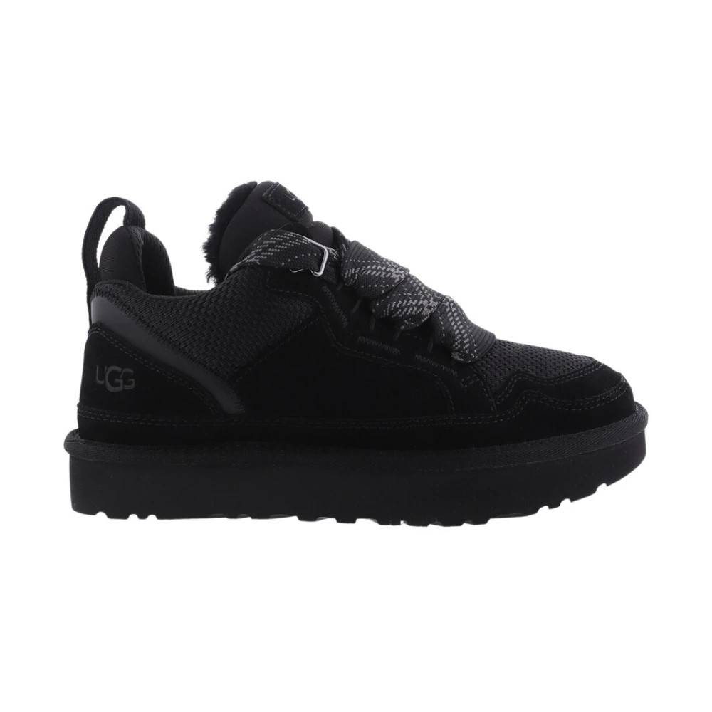 UGG - Lowmel Sneakers Black Skor - Dam - 39 EU - Polyester