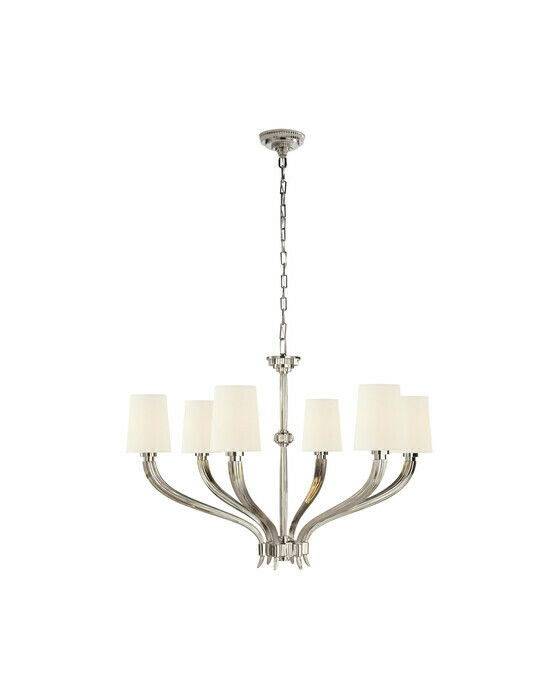 Ruhlmann Chandelier Polished Nickel Large