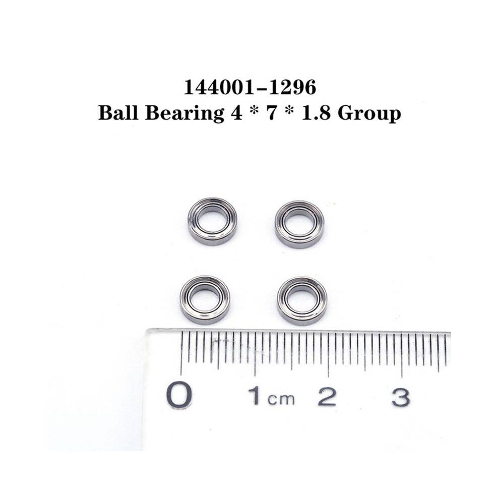 40Pcs Bearing Set for 144001 144002 124016 124017 124018 124019 RC Car Spare Parts Upgrade Accessories